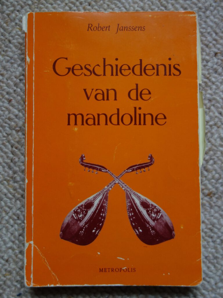 Geschiedenis van de Mandoline (R. Janssens, Dutch)