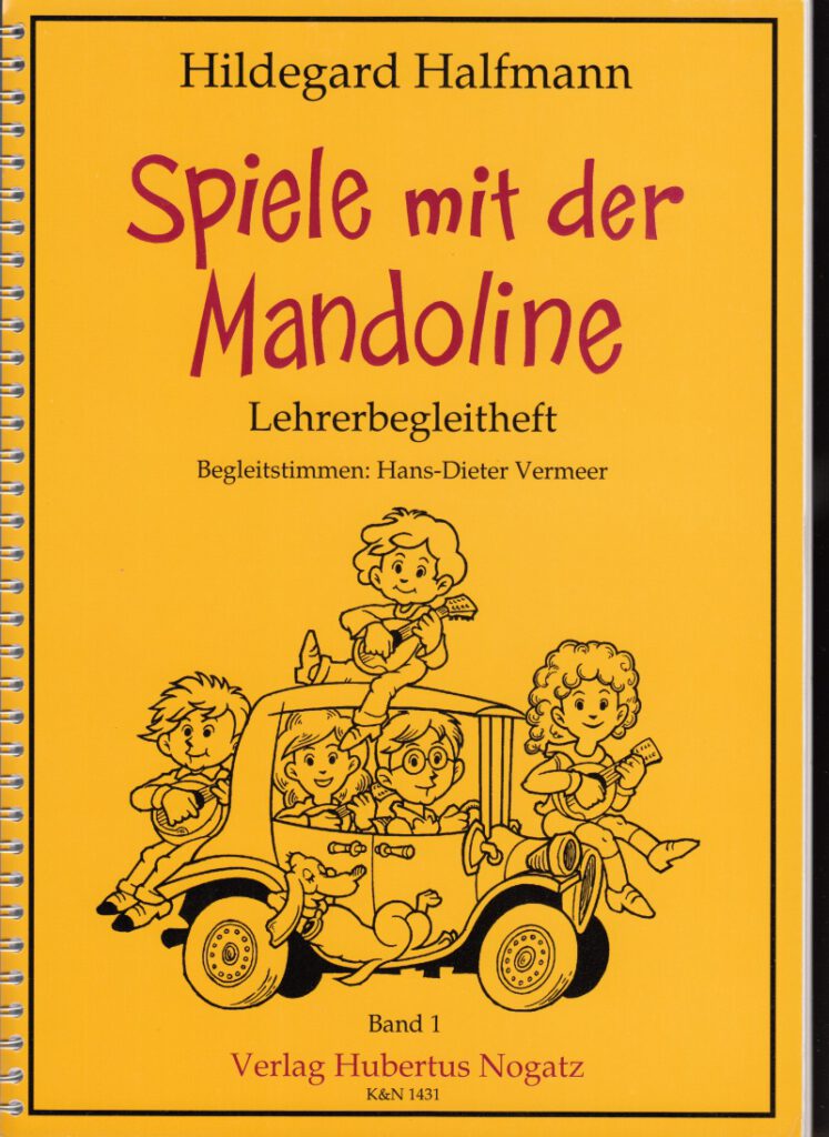 Spiele mit der Mandoline (for children) - Hildegard Halfmann
