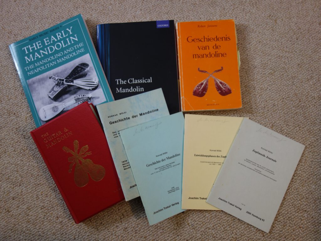 Mandolin Hsitory Books